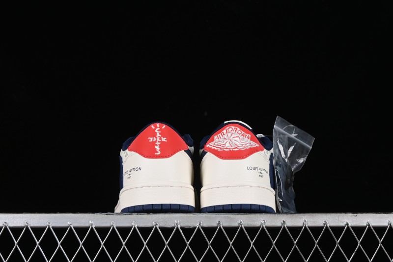 Nike Air Jordan 1 Low OG SP Travis Scott x Fragment Design Collaboration Sneakers - LJ5188-002