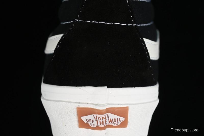 Vans SK8-Hi VR3 Eco-Friendly Black & White Mid-Top Classic Casual Canvas Shoes - VN0A4UWIVNE