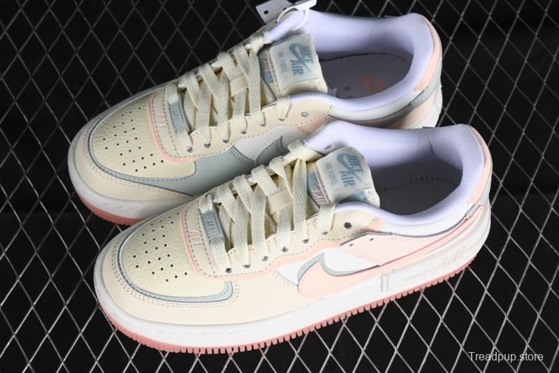 Nike Air Force 1 Shadow Low-Top Sneakers with Lightweight EVA Midsole - DZ1847-105