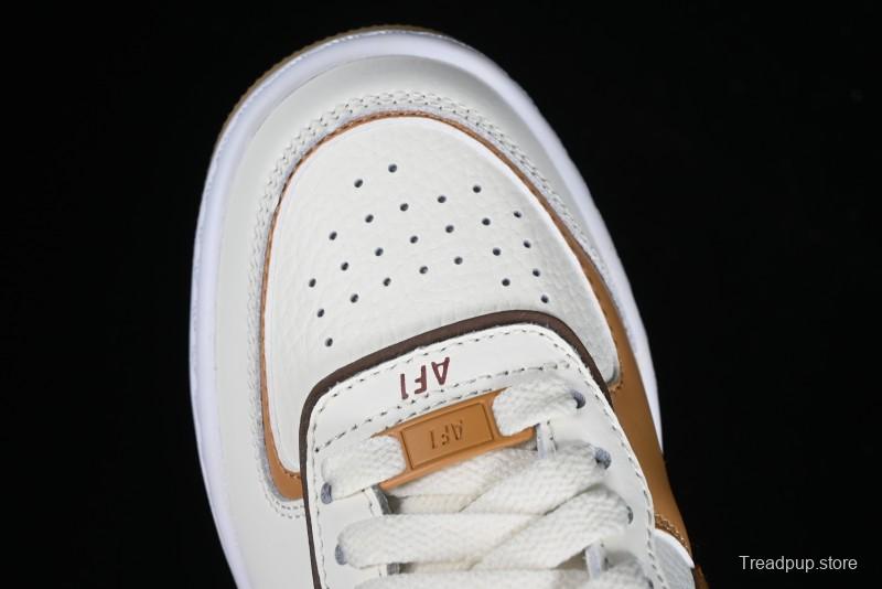 Nike Air Force 1 Shadow Low-Top Sneakers with Lightweight EVA Midsole and Anti-Slip RB Rubber Outsole - DZ1847-106