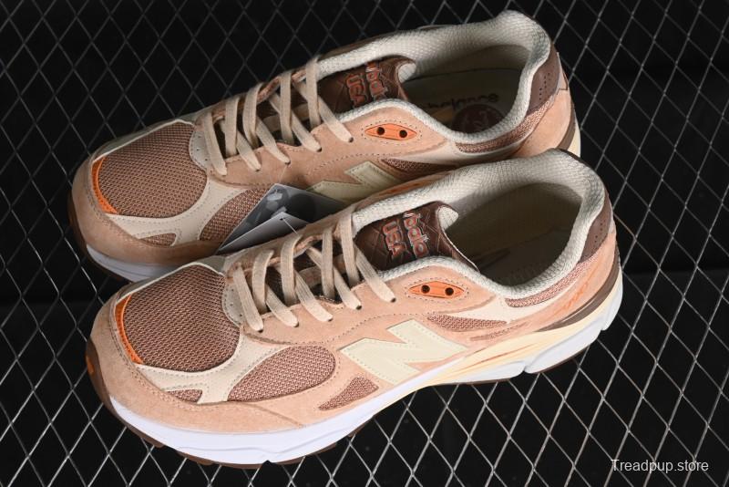 New Balance Made In USA M990 Series High-End Classic Retro Running Shoes with Carbon Fiber Midsole - M990SZ3