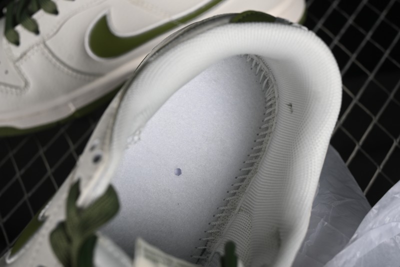 Nike SB Dunk Low NOCTA Anniversary Customized Low-Top Casual Sneakers with White and Green Swoosh - DQ1098-388