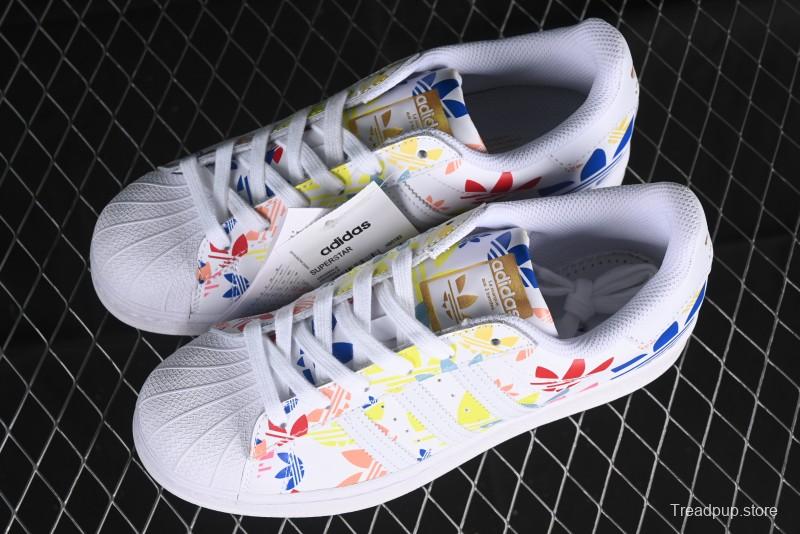 Adidas Superstar H00183 Casual Sneakers with Shell Toe Design - H00183