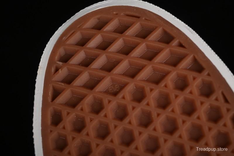 Vans Knu-Skool High Street American Retro Canvas Skate Shoes in Black Green - VN000CSQW3Z