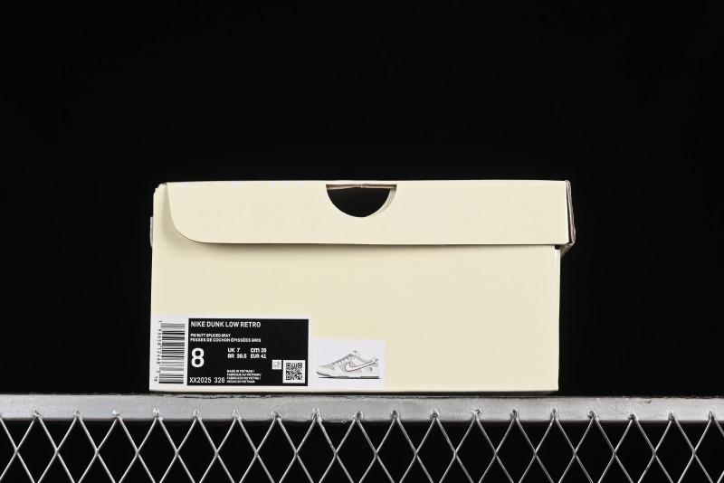 Nike SB Dunk Low The North Face Collaboration - Cement Grey Pig Anniversary High-End Custom Low-Top Casual Skate Shoes - XX2025-326