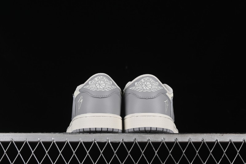 Nike Travis Scott x Fragment Design x Air Jordan 1 Low OG SP AJ1 Collaboration Sneakers - DM7866-021