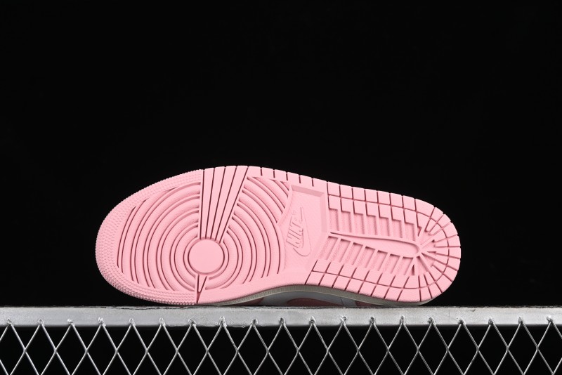 Nike Air Jordan 1 Low AJ1 Pink White Low-Top Casual Sneakers - DC0774-162