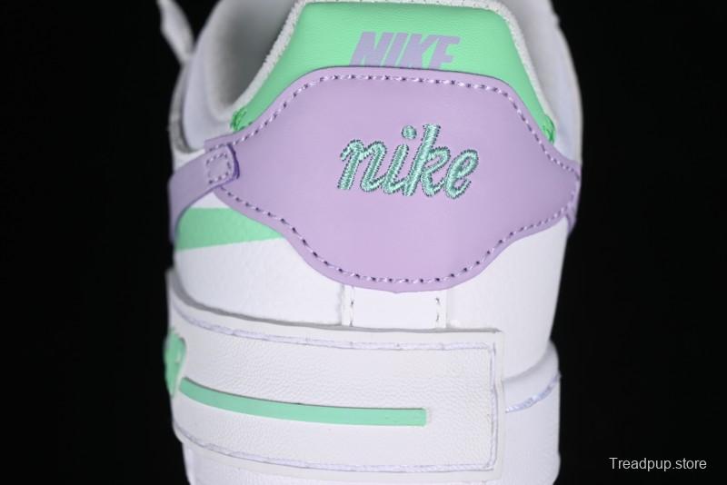 Nike Air Force 1 Shadow Low-Top Sneakers with Lightweight EVA Midsole and Anti-Slip RB Rubber Outsole - CU8591-103