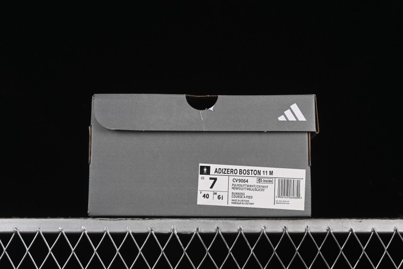 Adidas Adizero Boston 11 Running Shoes with Lightstrike Pro and ENERGYROD for Enhanced Performance - CV9064