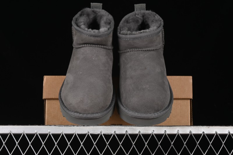 UGG Classic Ultra Mini Short Boots with Genuine Australian Shearling and TREADLITE Outsole - 1116109