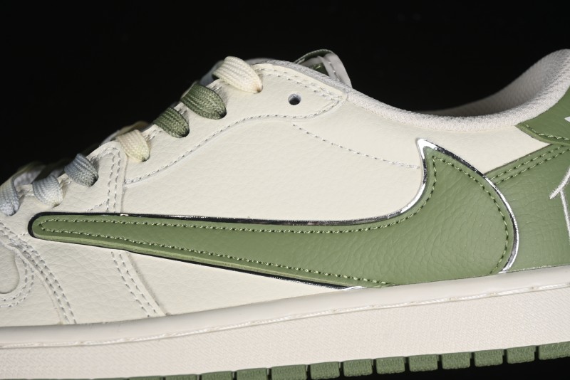 Nike Travis Scott x Fragment Design x Air Jordan 1 Low OG SP AJ1 Low Top Casual Sneakers - DM7866-019