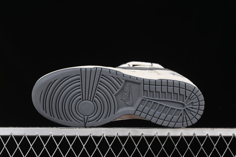 Nike SB Dunk Low Stussy Anniversary Edition Custom Low-Top Casual Sneakers - SJ2068-280