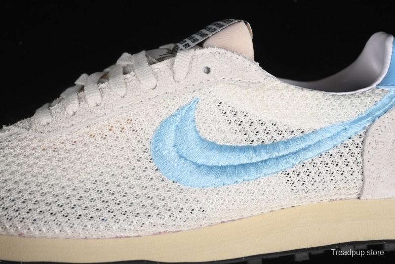 Nike Stussy Roshe Run LD-1000 Comfortable Versatile Non-Slip Durable Waffle Low-Top Casual Running Shoes - FQ5369-001