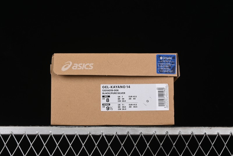 Asics Gel-Kayano 14 Running Shoes with Breathable Design and Professional Cushioning - 1201A019-006