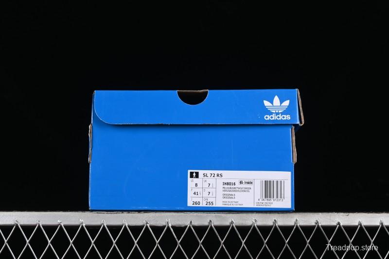 Adidas Originals SL 72 RS Retro Running Shoes with Ecotex Tongue and EVA Midsole - IH8016