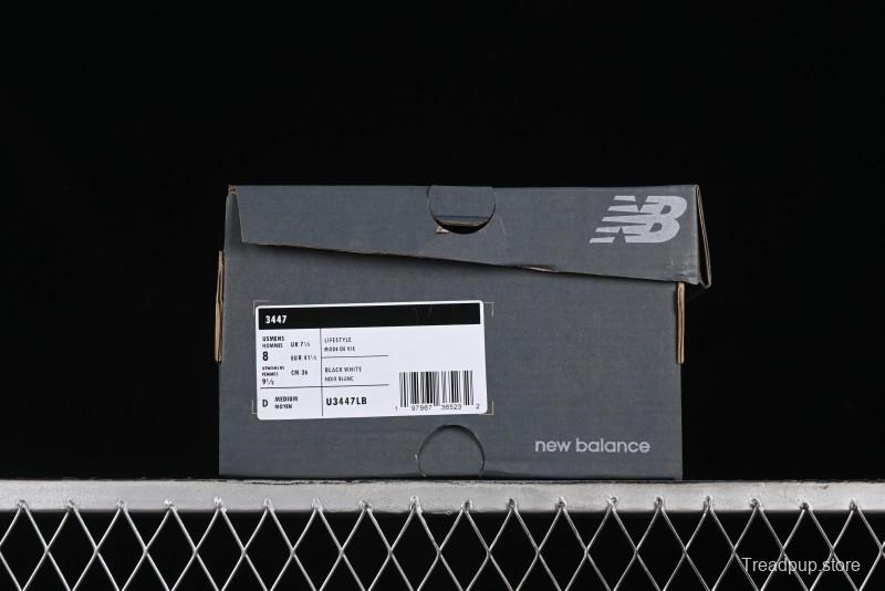 New Balance 3447 Series Textile Layer Leather Retro Casual Running Shoes - U3447LB