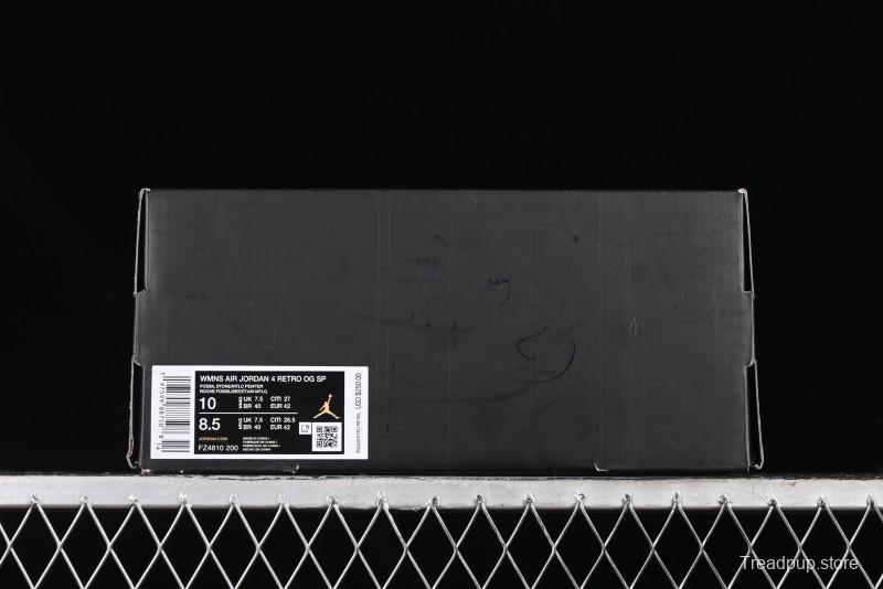 Nike A Ma Maniere x Air Jordan 4 Retro "Fossil Stone" - FZ4810-200