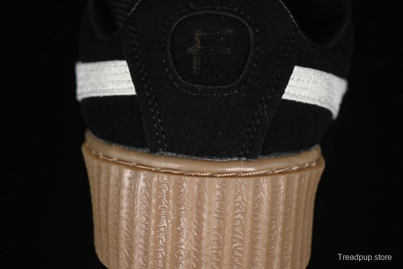 Fenty x Puma Creeper Phatty Low-Top Casual Sneakers with Comfortable and Breathable Design - 399332-01