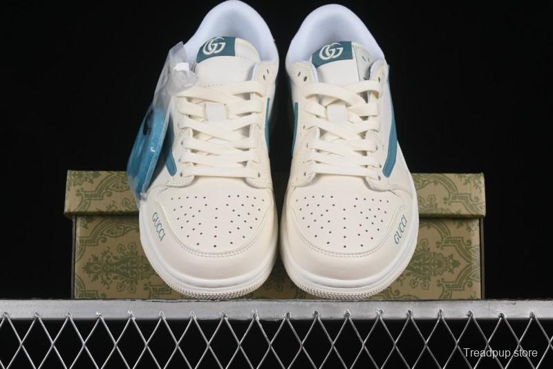 Nike Travis Scott x Fragment Design x Air Jordan 1 Low OG SP AJ1 Retro Sneakers - LJ5188-022