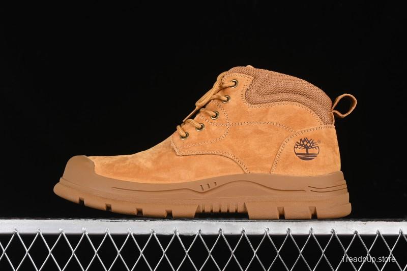 Timberland Outdoor Mid-Top Casual Martin Boots with Anti-Odor & Anti-Bacterial Insole - TB10085YELLOW