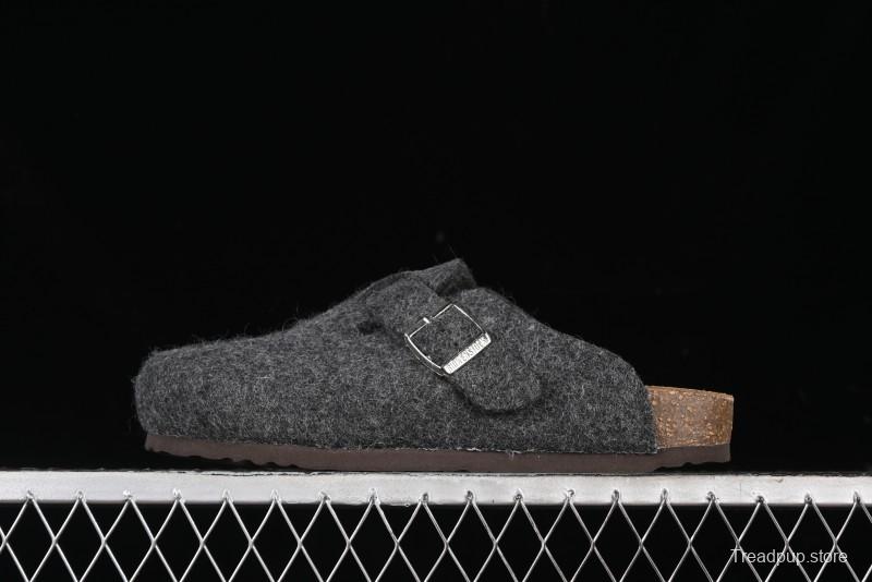 Birkenstock Arizona Soft Footbed Sandals with Suede Lining - G.D4