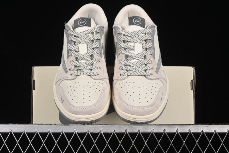 Nike Travis Scott x Fragment Design x Air Jordan 1 Low OG SP Sneakers - JH6088-612
