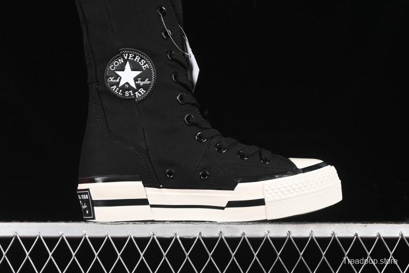 Converse Chuck 70 Plus X-High Deconstructed Platform Sneakers - A10361C