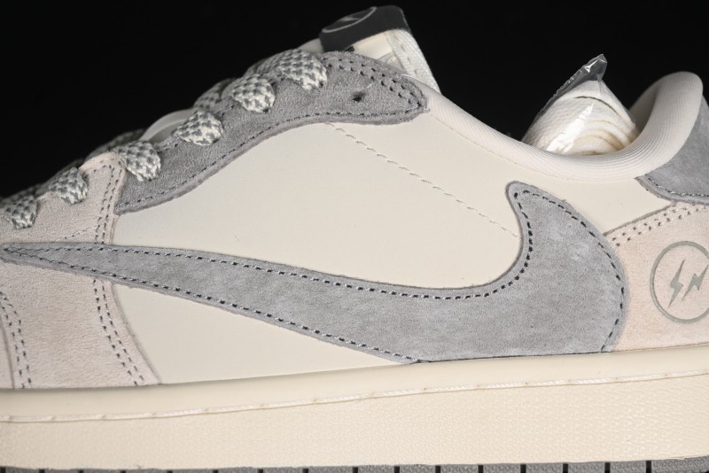 Nike Travis Scott x Fragment Design x Air Jordan 1 Low OG SP Sneakers - JH6088-612