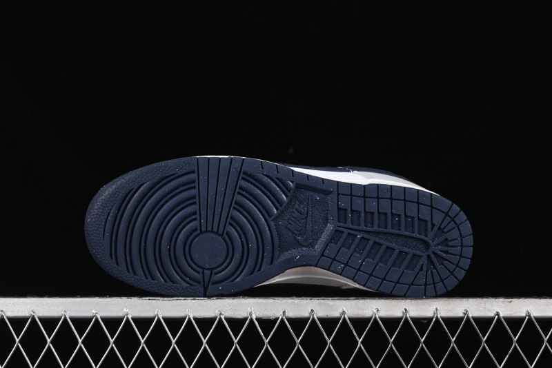 Nike Dunk Low SB Casual Sneakers in Photon Dust and White with Obsidian Accents - HF4299-001
