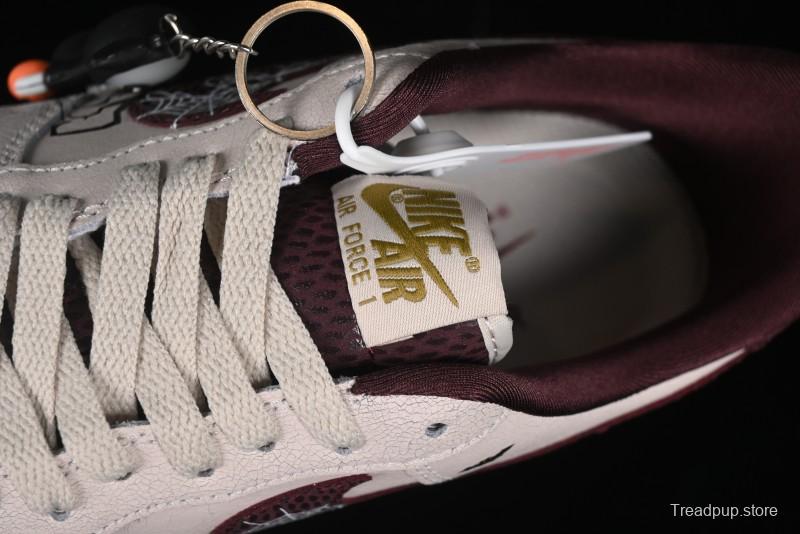 Nike Air Force 1'07 Low "Pumpkin Head" Halloween Themed Casual Sneakers - XL2321-888