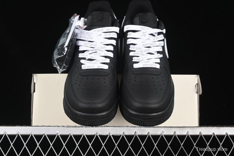 Nike Air Force 1 '07 Low Graffiti White Black Casual Sneakers - CW2288-017