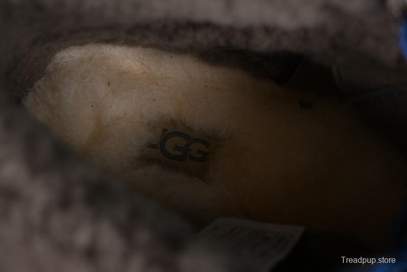 UGG Classic Mini II Fur Lace-Up Platform Mini Boots with Treadlite Outsole - 1143954