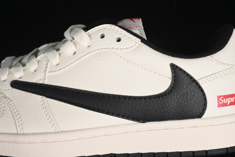 Nike Travis Scott x Fragment Design x Air Jordan 1 Low OG SP AJ1 Supreme Collaboration - LJ5188-023