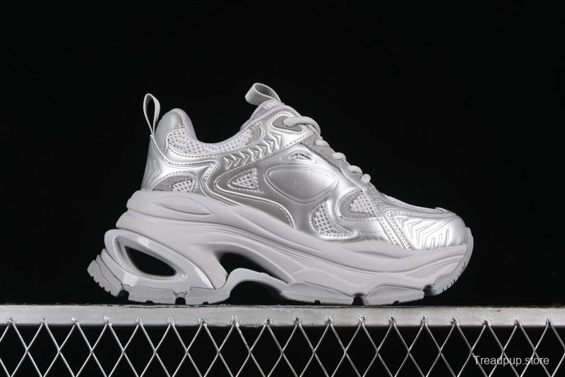 GG-CC Platform Sneakers with Chunky Sole for Casual Wear and Running - G24X9833