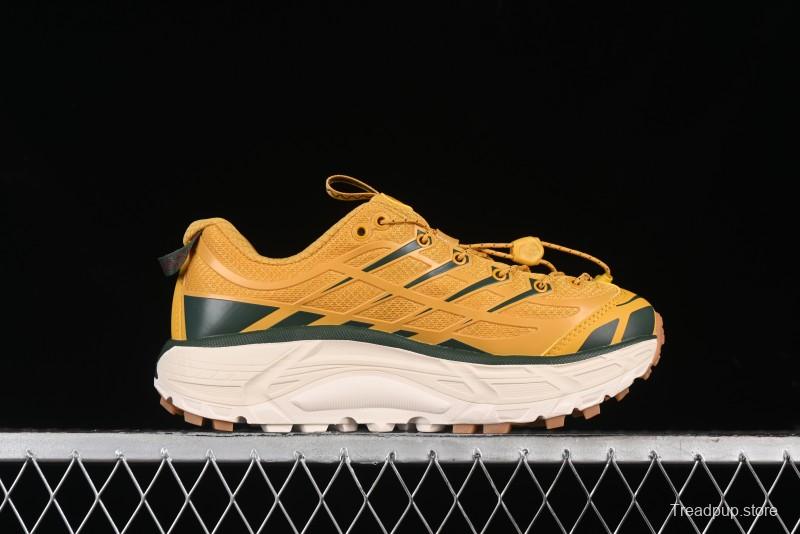 Hoka Mafate Three 2 Ultra-Lightweight Cushioned Trail Running Shoes - 1141572 GLW