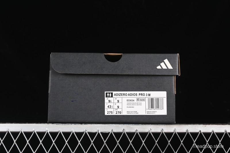 Adidas Adizero Adios Breathable Low-Top Running Shoes - ID3634