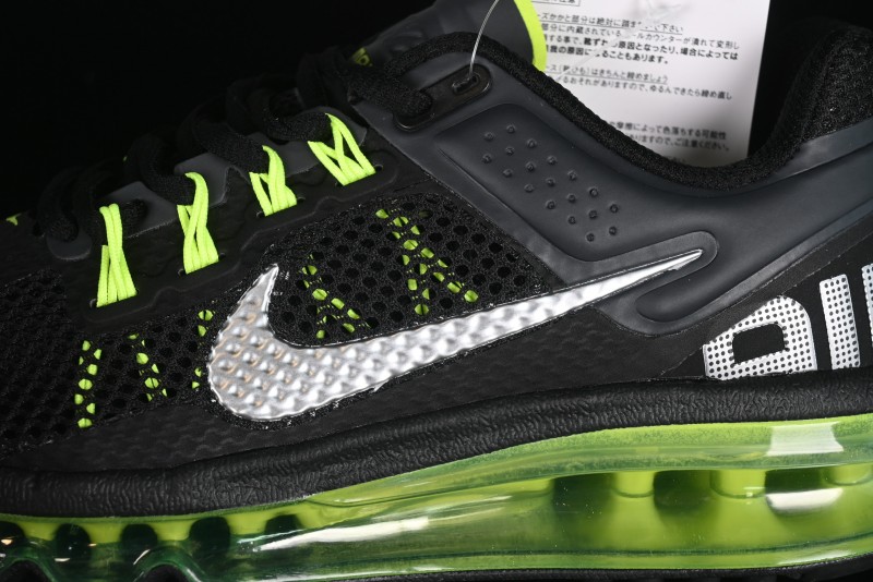 Nike Air Max 2013 Retro Breathable Mesh Cushioned Running Shoes - 555426-003
