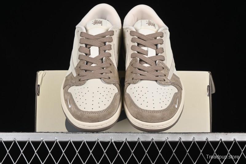 Nike Travis Scott x Fragment Design x Air Jordan 1 Low OG SP AJ1 Retro Sneakers - JH6089-001