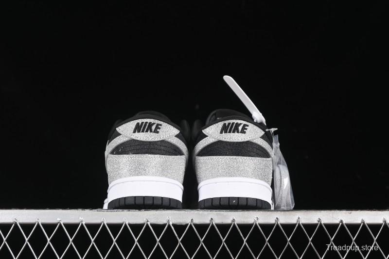 Nike SB Dunk Low Black Reverse Starry Sky Anniversary High-End Custom Low-Top Casual Skate Shoes - KK1333-003