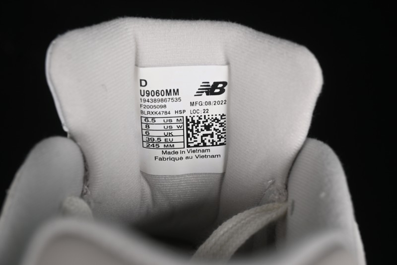 Joe Freshgoods x New Balance NB9060 Retro Casual Running Sneakers with ABZORB Cushioning - U9060MM