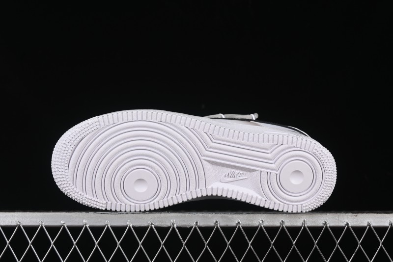 Nike Air Force 1 '07 Low Retro Street Spray Paint Anime Theme Maillard Style Casual Sneakers with Strap - ZH0316-039