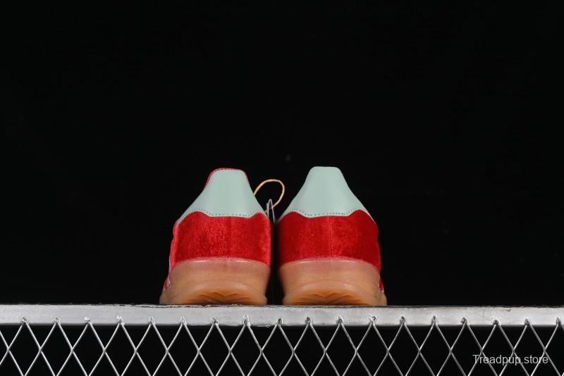 Adidas Originals Gazelle Indoor Sneakers with Thick Sole for Casual Wear Non-Slip耐磨 Low-Top Board Shoes - IG6786