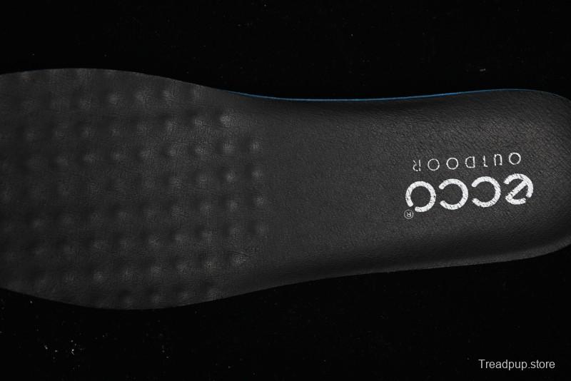 ECCO DRIVE Series Outdoor Waterproof Breathable Slip-Resistant Retro Fashion Patchwork Hiking Shoes - 88259401001