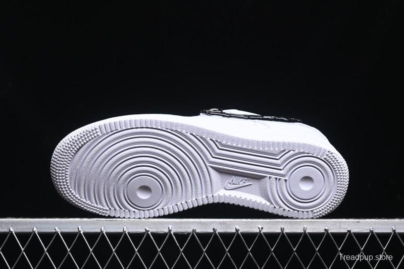 Nike Air Force 1 '07 Low Stussy Collaboration - Crystal Milk Coffee Low-Top Casual Sneakers - IF1686-101