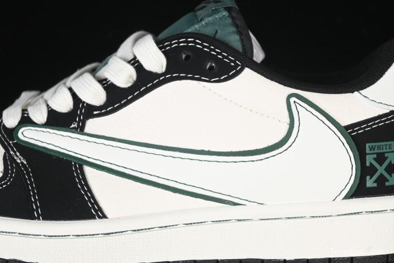 Nike Travis Scott x Fragment Design x Air Jordan 1 Low OG SP Sneakers - SJ2068-114