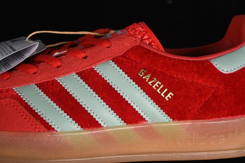 Adidas Originals Gazelle Indoor Sneakers with Thick Sole for Casual Wear Non-Slip耐磨 Low-Top Board Shoes - IG6786