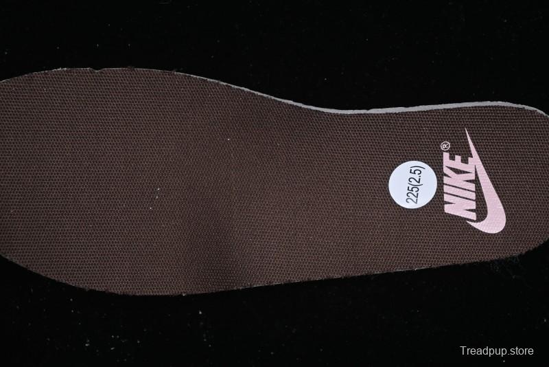 Nike Dunk Low 85 Double Swoosh Series Strawberry Chestnut SB Low Top Casual Skate Shoes - HV1799-161