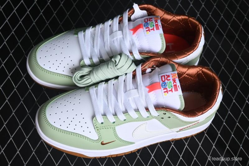 Nike Dunk Low Year of the Snake Themed Low-Top Casual Sneakers - HV6001-101