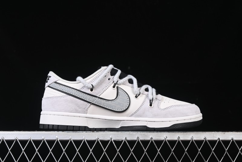 Nike SB Dunk Low The North Face x CDG Collaboration Anniversary Edition Customized Low-Top Skateboarding Shoes - XX3168-307