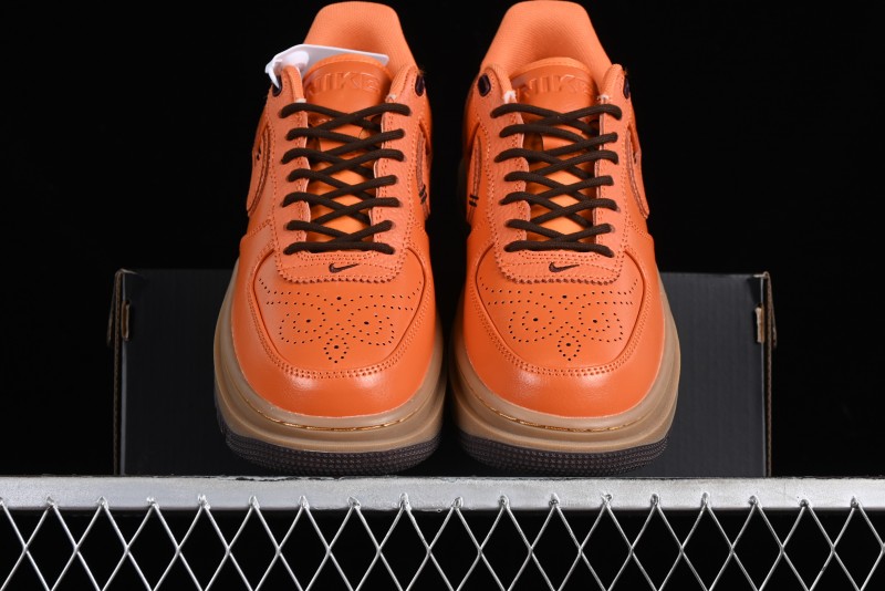 Nike Air Force 1 Low Luxe Casual Sneakers with Thick Sole and Waterproof Design - DM2451-800